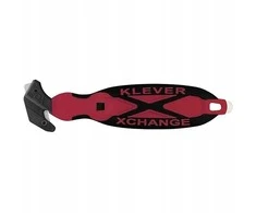 Nava Klever XChange XD Smooth Kut apsauginis peilis, raudonas