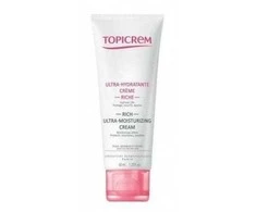 Topicrem HYDRA+ Moisturizing Radiance Mask drėkinamoji veido kaukė jautriai odai, 50 ml