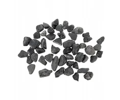 NB Minerals juodi skaldyti akmenys, 8–12 mm, akvariumo terariumui, 5kg/pak.
