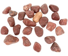 NB Minerals Poliruoti akmenys Raudona Pebble 20-30 mm akvariumui, terariumui, 5kg/PAKUOTĖ