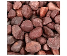 NB Minerals Poliruoti akmenys Raudona Pebble 30-50 mm akvariumui, terariumui, 10 kg/pakuotė