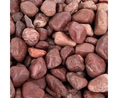 NB Minerals Poliruoti akmenys Raudona Pebble 20-30 mm akvariumui, terariumui, 5kg/PAKUOTĖ