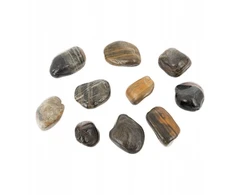 NB Minerals Poliruoti akmenys Tiger II 30-50 mm akvariumui terariumui 5kg/PAKUOTĖ