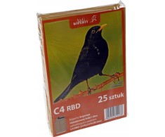Inne NC Koperty C4 HK VOKAI (SU DIRŽELĖLIU) RBD SU IŠSILSTYTAIS ŠONAIS IR APATU RUDAS 25 Vnt.