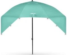NC17114 paplūdimio skėtis ir užuovėja 2in1 XXL 240 cm žalia NILS