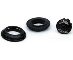Neco Neco H 115 vairo ausinės 1 1/8" pusiau integruota plieninė juoda universali