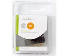Nedis AV Adapteris Nedis CCGB32900BK Lyties/Kabelio keitiklis DVI-I 24+5-Pin VGA Juodas