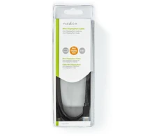 „Nedis CCGB37504BK20“ „DisplayPort“ kabelis, 2 m, „Mini DisplayPort“, juodas