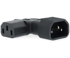 Nedis CEGB11903BK Lyties keitiklis / kabeliai IEC-320-C13 IEC-320-C14 Juodas