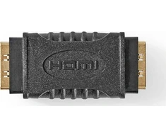 Nedis CVGB34900BK AV adapteris Lyties/Kabelio keitiklis HDMI A tipas (standartinis) HDMI A tipas (Standartinis) Juoda, auksinė