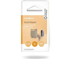 Nedis Kabelis Nedis CCGB52822IV Lygiagretusis Kabelis Ivory DB-25 RJ-45