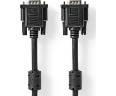 Nedis kabelis VGA 2 m VGA (D-Sub) Juodas