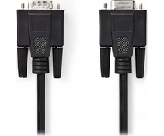 Nedis laidas Nedis CCGL59100BK50 VGA laidas 5 m VGA (D-Sub) Juodas