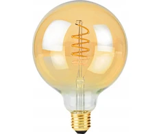 Nedis LBDE27G125GD LED lempa Labai šilta šviesa, Šiltai balta 2100 K 3,8 W E27 G