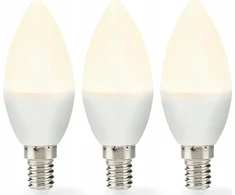 Nedis LBE14C352P3 energiją taupanti lempa Šiltai balta 2700 K 4,9 W E14 F