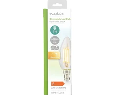 Nedis LBFE14C352 LED lempa Šiltai balta 2700 K 4,5 W E14 F