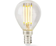 Nedis LBFE14G452 LED lempa Šiltai balta 2700 K 4,5 W E14 F
