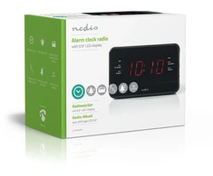 Nedis CLAR002BK skaitmeninis žadintuvo radijas