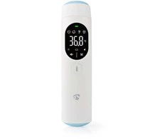 Nedis SmartLife infraraudonųjų spindulių termometras, LED ekranas, ausims/kaktai, baltas