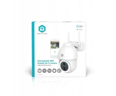 Nedis „SmartLife“ IP kamera su dviguba jungtimi | „Spotlight“ | 3MP „Full HD 1296p“ | Pakreipimo kampu | IP65