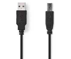 Nedis Kabelis USB2.0 A kištukas - B kištukas 3.0m juodas