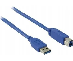 Nedis USB-A – USB-B USB laidas 3 m mėlynas (CCGP61100BU30)