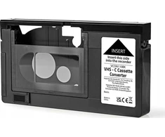Nedis VCON110BK część zamienna do sprzętu audio-wideo Kompaktowy adapter do kaset wideo