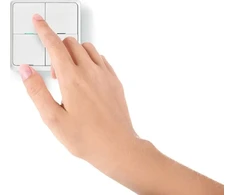 Nedis Išmanusis Zigbee SmartLife belaidis sieninis jungiklis, programuojamas, 12 funkcijų, CR2430, baltas