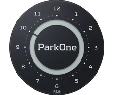 Need It „ParkOne 2“ – juodas elektroninis parkavimo diskas