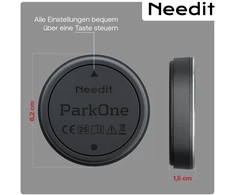 Need It Needit ParkOne (elektrinė tarcza parkingowa) juoda