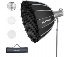 Neewer Parabolinis softbox 85 cm + korinio plastiko tinklelis, Bowens S-mount tvirtinimas / Sf85q / 10101377eu (SB11377)
