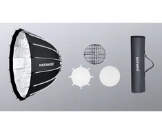 Neewer Parabolinis softbox 85 cm + korinio plastiko tinklelis, Bowens S-mount tvirtinimas / Sf85q / 10101377eu (SB11377)
