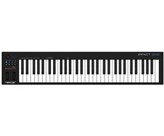 Nektar GX61 MIDI keyboard 61 keys USB Juodas