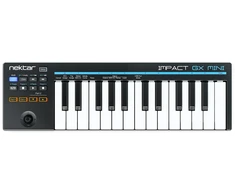 Nektar Impact GX Mini MIDI keyboard 25 keys USB Juodas