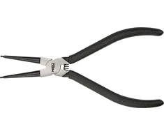 Žiedinių segtukų replės NEO 230 mm, tiesios, vidinės