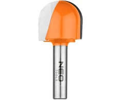 Ilgas U formos griovelių freza, TCT, 25,4 x 22,5 mm, 8 mm kotas