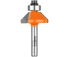 Frez Guolio formos pjaustytuvas, TCT, 26,6 x 9,52 mm, 6 mm kotas