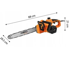 Pilarka pjūklas 2200 W grandininis pjūklas, 457 mm pjovimo juosta
