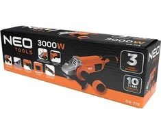 Kampinis šlifuoklis NEO TOOLS 04-715 3000W, 230 mm