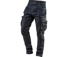 Darbo kelnės Neo Denim, mėlynos
