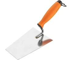 Kielnia Trapecinė tinko mentelė, 160 mm, dviejų medžiagų rankena