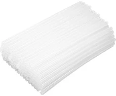 Wkłady Klijų lazdelės 11 mm, skaidrios, apie 5000 g