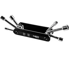 Neo Tools Šešiakampiai veržliarakčiai - 5, 6, 8, 9, 10, 12 mm