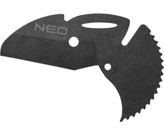 Pjaustytuvo atsarginis peilis NEO 02-075 (2,8 mm, 48 HRC)
