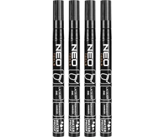 Marker Statybinis žymeklis NEO TOOLS 13-852 Juodas, 4 vnt.