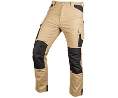 Neo Tools Kelnės „MixMatch“ darbo kelnės, drobė, su „Cordura“ sutvirtinimais, smėlio ir juodos spalvos, M dydis