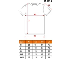 T Shirt Marškinėliai su spauda „FEEL THE BIT“, XL dydis