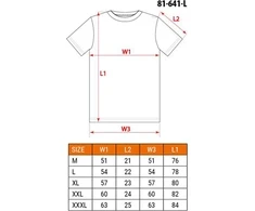 T Shirt Marškinėliai su spauda „FEEL THE BIT“, L dydis