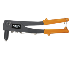 Neo Tools Kniedė plieninėms ir aliuminio kniedėms 2,4 / 3,2 / 4,0 / 4,8 mm