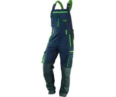 Ogrodniczki PREMIUM darbo kombinezonas, 62% medvilnės, 35% poliesterio, 3% elastano, XXL dydis